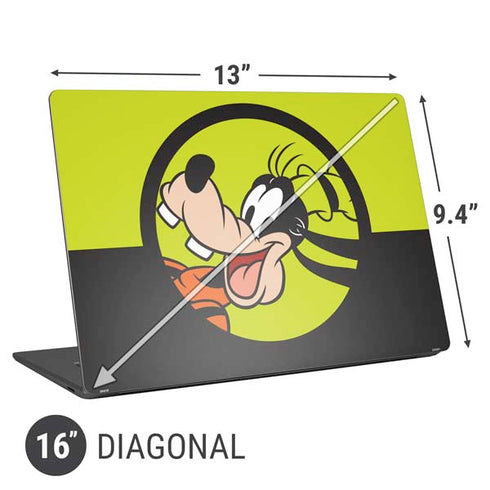 Disney Friends Goofy Universal Laptop 16in (13 x 9.4in) Skin